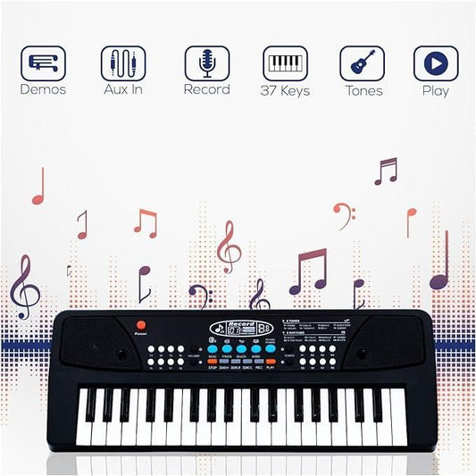 Piano Keyboard with Microphone Baby Toys