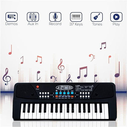 Piano Keyboard with Microphone Baby Toys