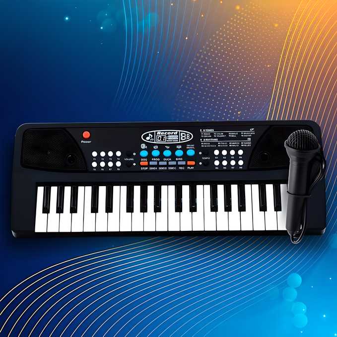 Piano Keyboard with Microphone Baby Toys
