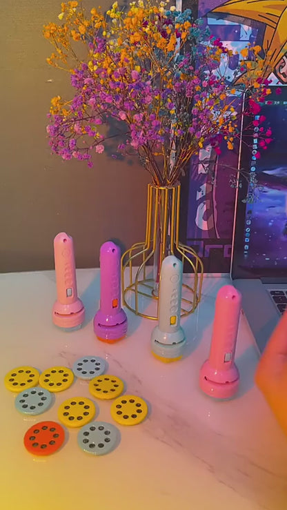 Flashlight Slide Baby toys touch